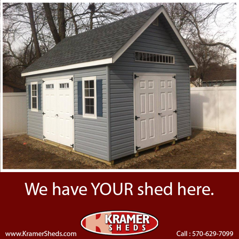 Get your shed now!
