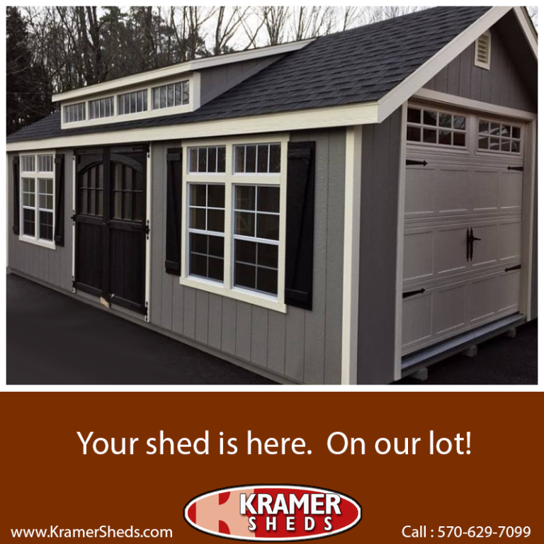 Stop down to see our Sheds