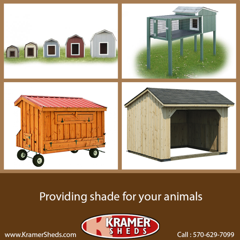 Providing shade for your animals