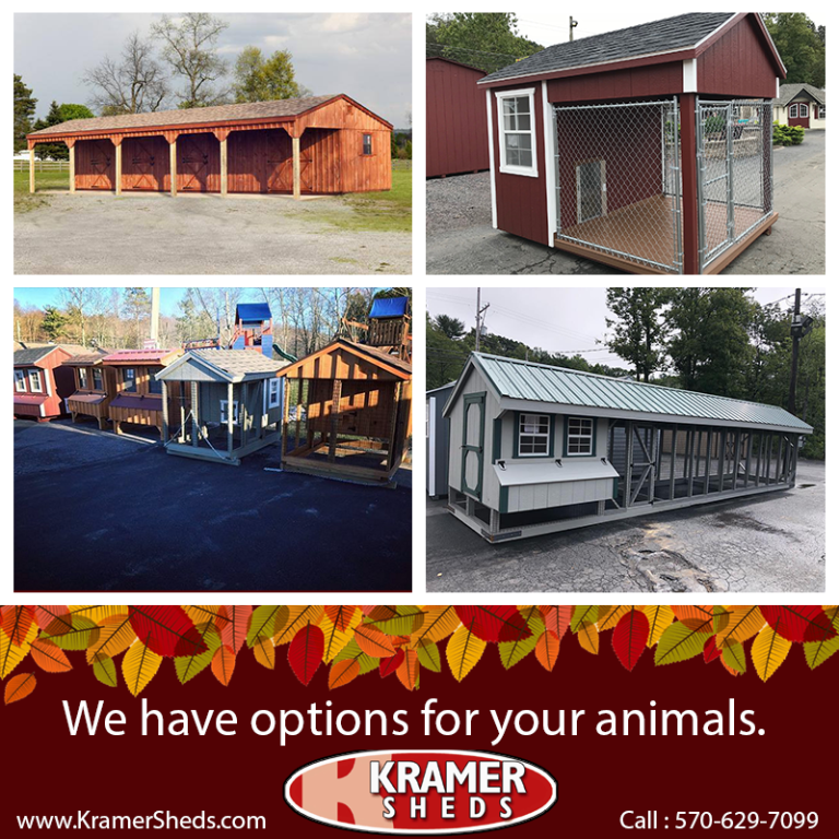 Shelter options for your animals