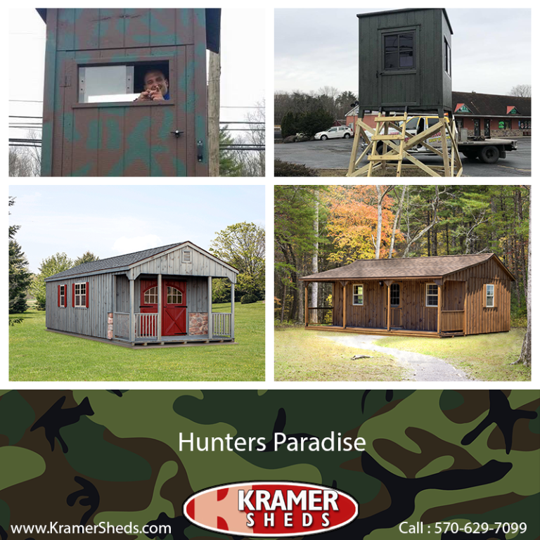 Deer Blinds and Hunting Cabins