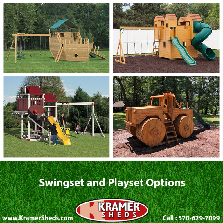 Swingsets and Playsets for your backyard