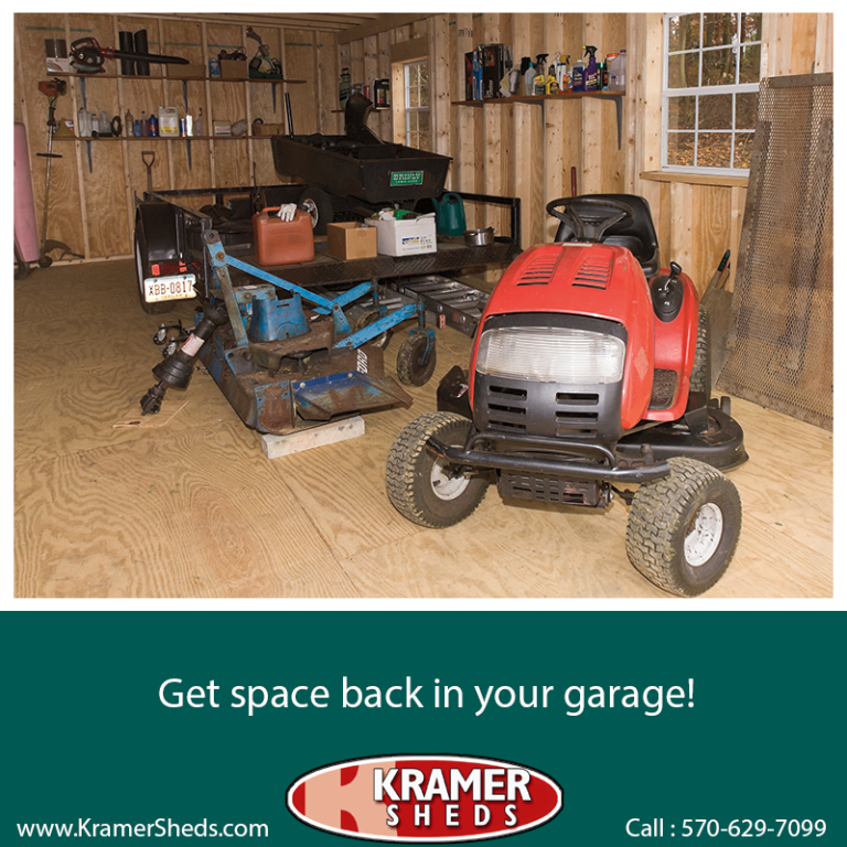 Running out of room in your garage?