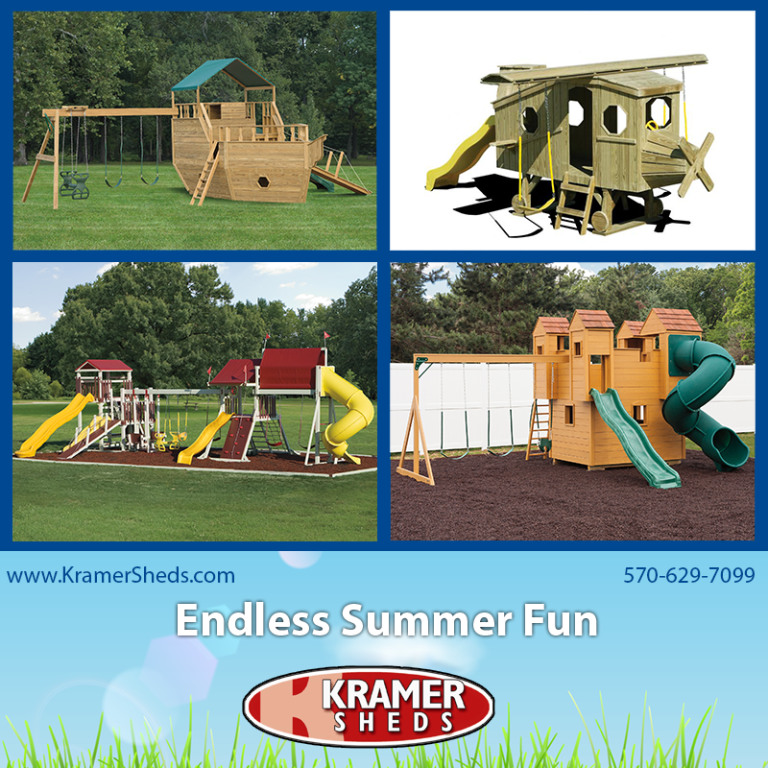 Swing set or play set for your yard