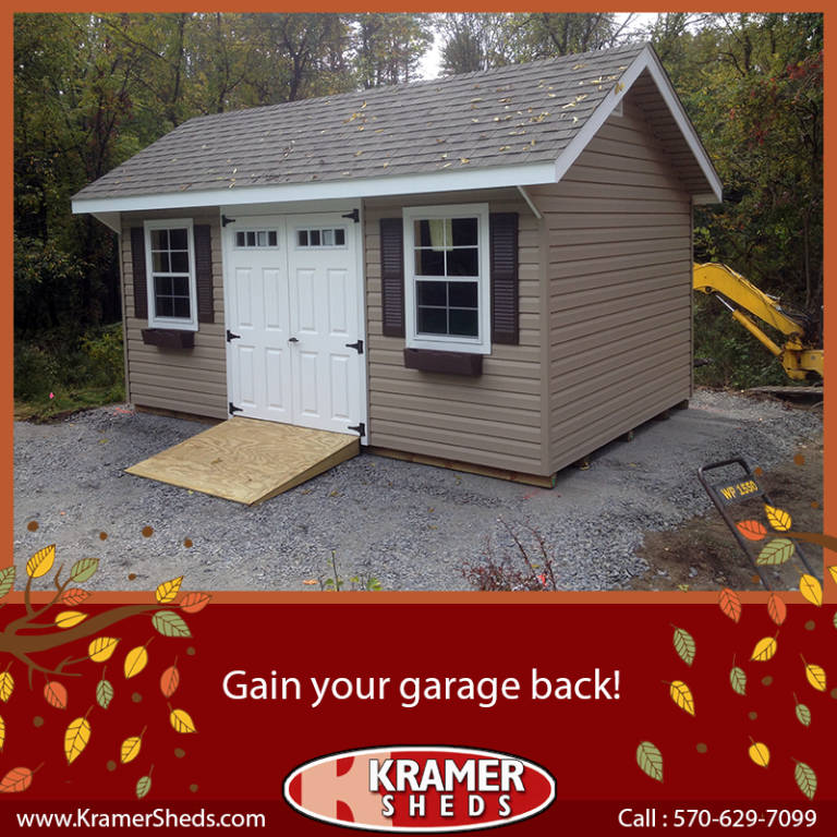 Get your garage space back!