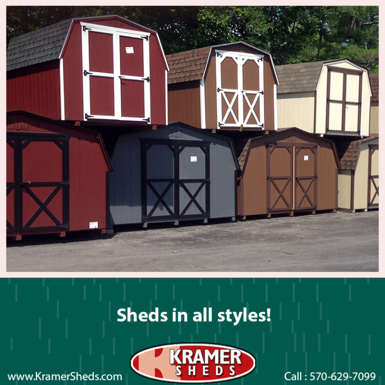 Sheds in all styles