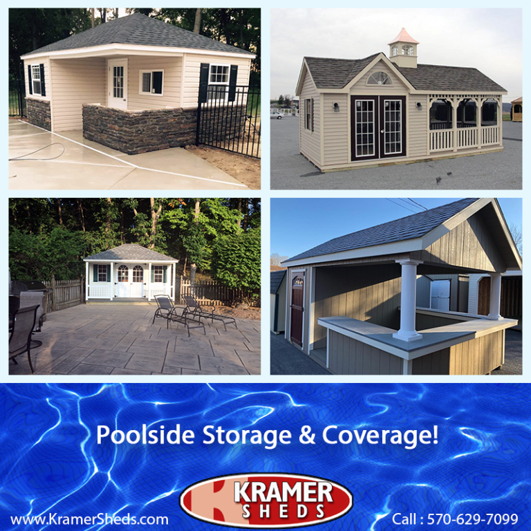 Custom Poolside Storage or Structure