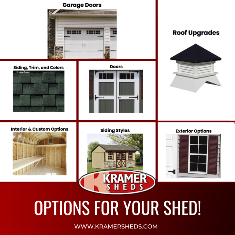 Options for your new shed