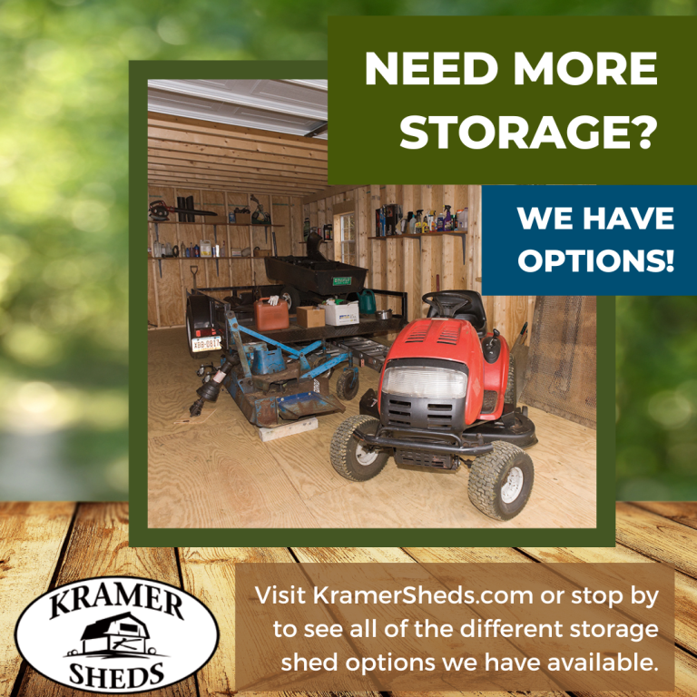 Storage Sheds are a perfect solution