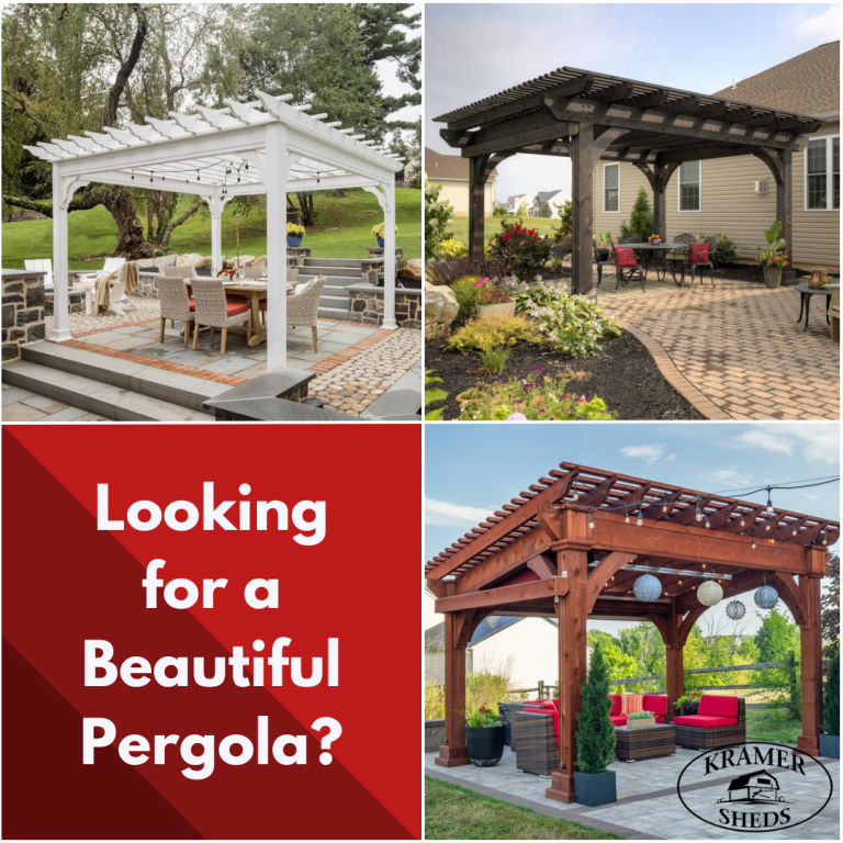 View our pergolas